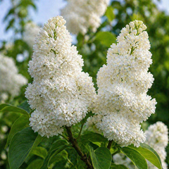 Liliac Alb Dublu Syringa -Monique Lemoine - Ghiveci 2L