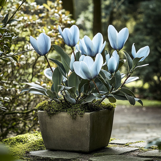 Arbust ornamental - Magnolia Blue Opal - Ghiveci - Aqua Flowers