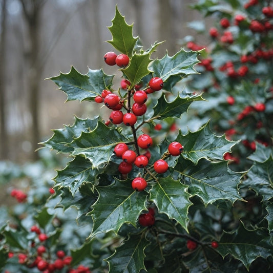 Ilex aquifolium - Malin de Craciun - Ghiveci - Aqua Flowers