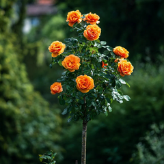 Trandafiri Pomișor - Orange - Rădăcină Ambalată Anul 2 - Aqua Flowers