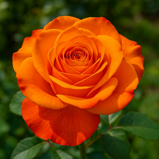 Trandafiri Teahibrizi Parfumaţi - Orange - Rădăcină Ambalată Anul 3 - Aqua Flowers