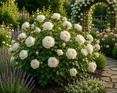 Trandafir Mini-tufă „Avalanche Bouquet” – Ghiveci P14