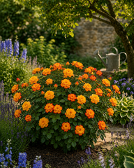 Trandafir Mini-tufă „Sunset Glow” – Ghiveci P14 Anul 2
