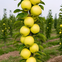 Măr Columnar Golden Tower – Rădăcină Ambalată Anul 3 – Aqua Flowers