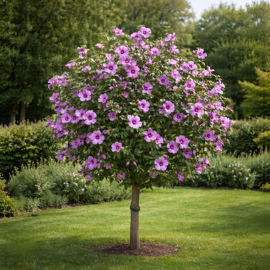 Hibiscus Pomisor mov - Ghiveci 3L - H 90-110 CM