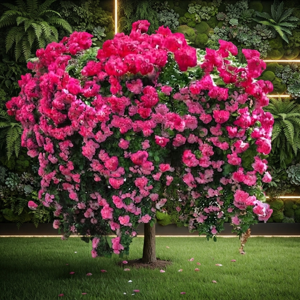Trandafir pomisor plangator-Fucsia Regal-radacina ambalata-anul 3