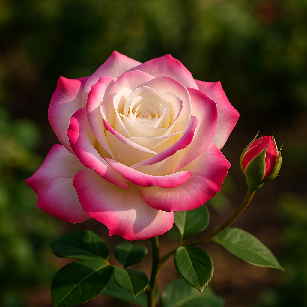 Trandafiri Teahibrizi Parfumaţi - Ginette - Rădăcină Ambalată Anul 3 - Aqua Flowers