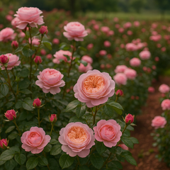 Trandafiri Floribunda Parfumaţi - Mayra - Rădăcină Ambalată Anul 3 - Aqua Flowers