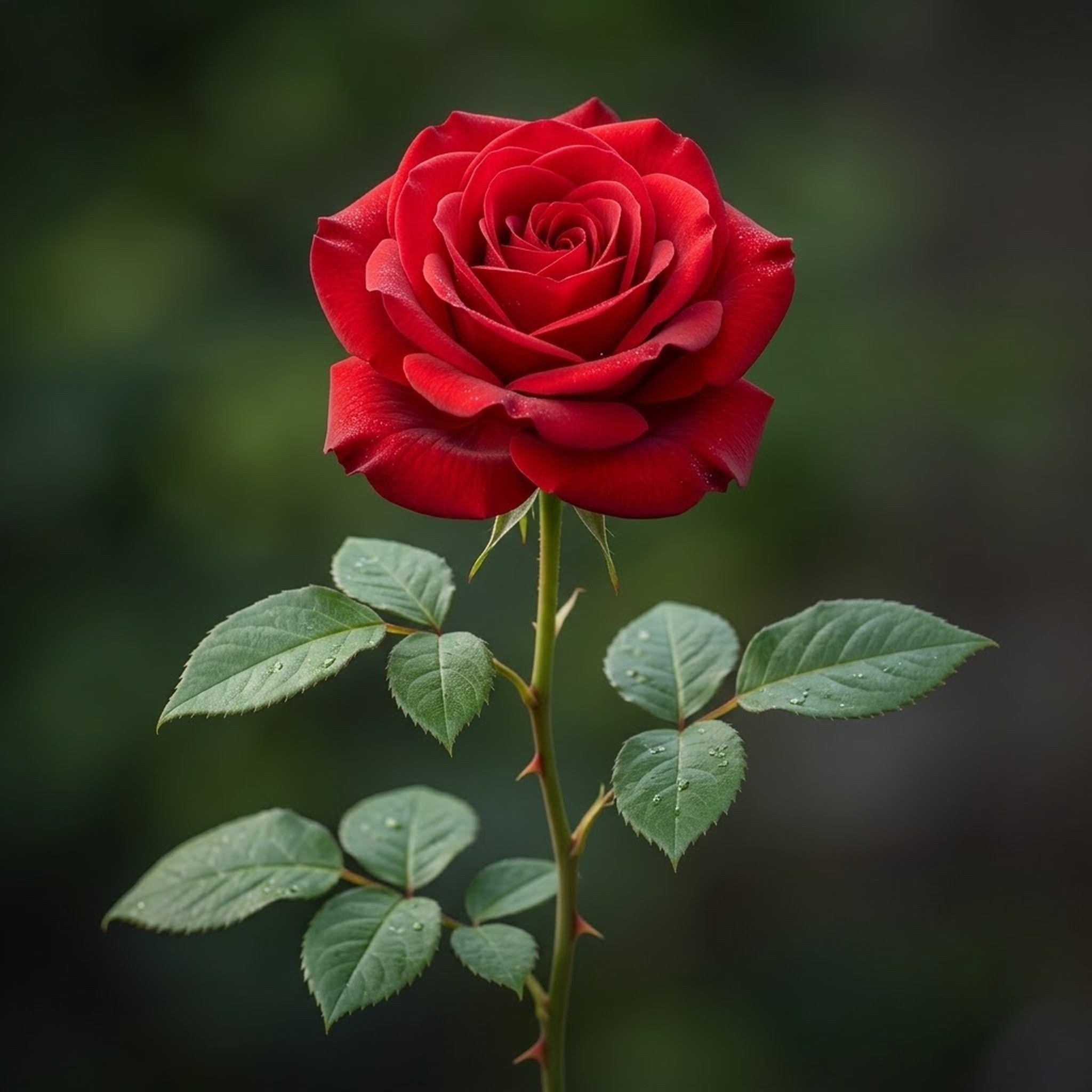 randafir urcător Mushimara Red, floare roșu intens de aproape