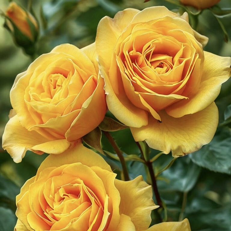 Trandafiri teahibrizi - Golden Delight - Anul 3 - Ghiveci 2L