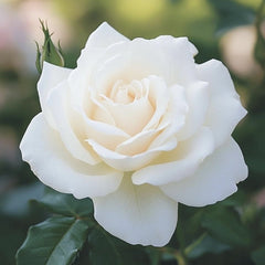 Trandafiri teahibrizi - Snow Time - Anul 3 - Ghiveci 2L