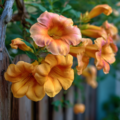 Arbust ornamental - Campsis Indian Summer Flava - Pipa - Luleaua Turcului - Ghiveci 2L - Aqua Flowers