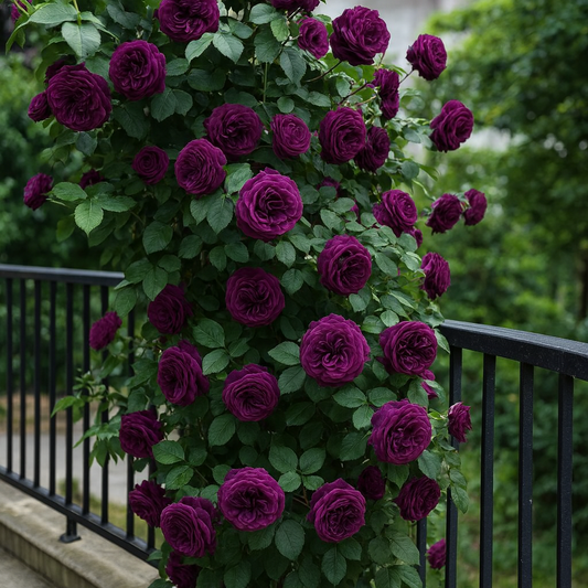 Trandafiri Cățărători Parfumați - Violete - Rădăcină Ambalată - Aqua Flowers
